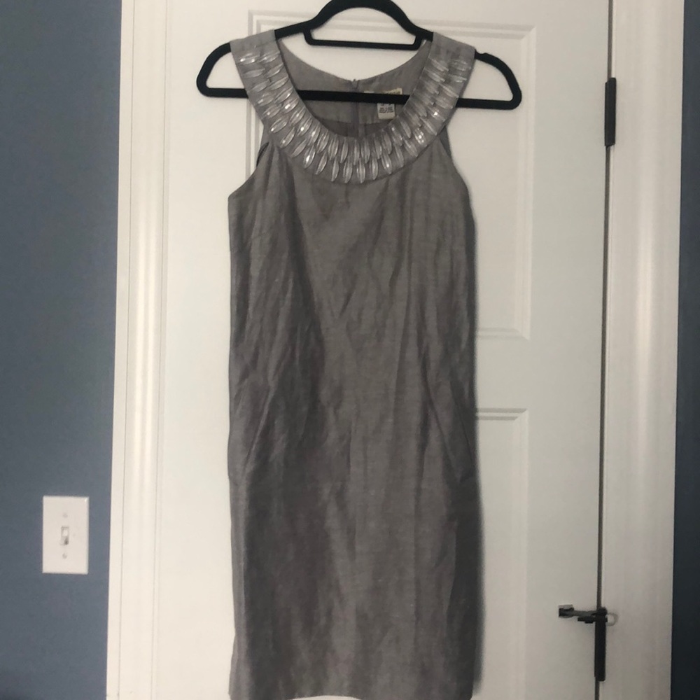 Kenzie Small Gray Dress with pockets